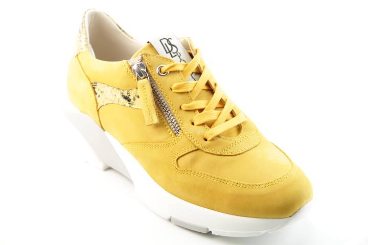 Dames  Sneakers/Veterschoen DL Sport 4642.NABUK SAN 4. Direct leverbaar uit de webshop van Reese Schoenmode.