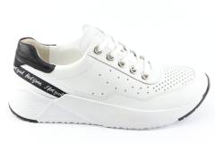 Dames  Sneakers/Veterschoen Paul Green 4761.004. Direct leverbaar uit de webshop van Reese Schoenmode.
