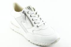 Dames  Sneakers/Veterschoen  DL Sport 5244.Vit.Bianco. Direct leverbaar uit de webshop van Reese Schoenmode.
