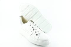 Dames  Sneakers/Veterschoen DL Sport 5223.Vit.Bianco. Direct leverbaar uit de webshop van Reese Schoenmode.