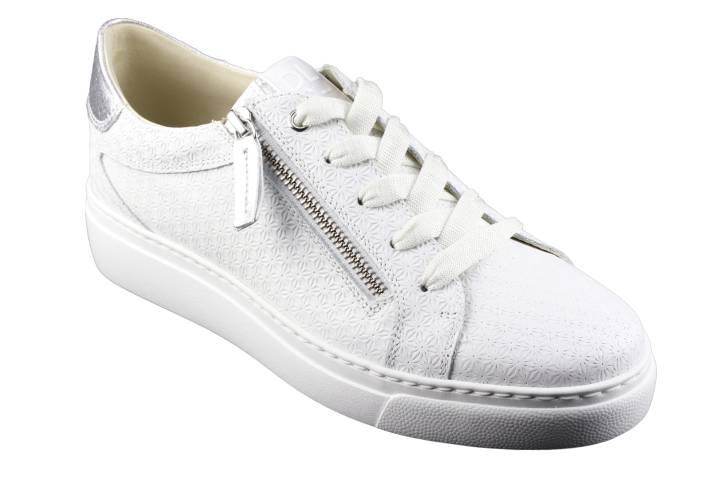 Dames  Sneakers/Veterschoen DL Sport 5603.Lodi Bianco. Direct leverbaar uit de webshop van Reese Schoenmode.