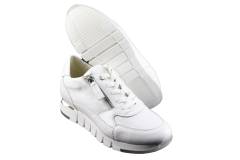 Dames  Sneakers/Veterschoen DL Sport 5632.Vit.Bianco. Direct leverbaar uit de webshop van Reese Schoenmode.