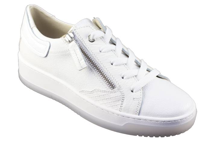 Dames  Sneakers/Veterschoen DL Sport 6200.Alaska Bianco. Direct leverbaar uit de webshop van Reese Schoenmode.