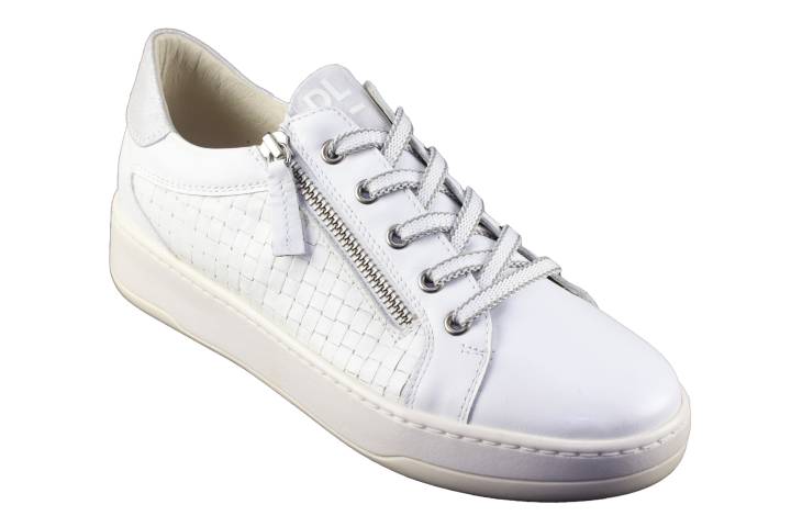 Dames  Sneakers/Veterschoen DL Sport 6501.Sun. Bianco. Direct leverbaar uit de webshop van Reese Schoenmode.