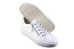 Dames  Sneakers/Veterschoen DL Sport 6501.Sun. Bianco. Direct leverbaar uit de webshop van Reese Schoenmode.