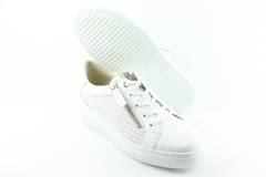 Dames  Sneakers/Veterschoen  DL Sport 5206.Vit.Bianco. Direct leverbaar uit de webshop van Reese Schoenmode.