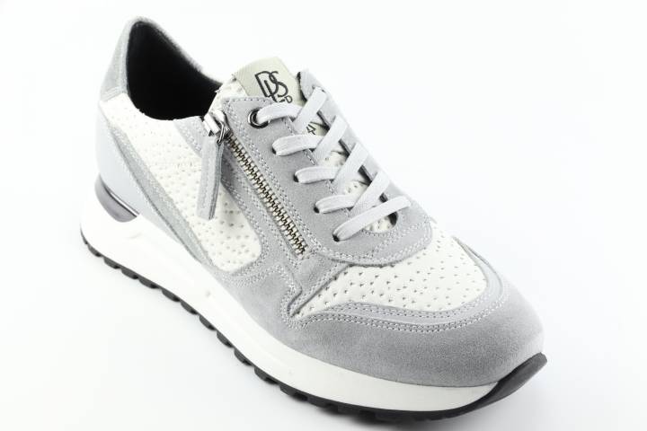 Dames  Sneakers/Veterschoen DL Sport 6050.Vel.Metal/Logic Burro. Direct leverbaar uit de webshop van Reese Schoenmode.