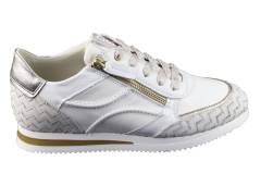 Dames  Sneakers/Veterschoen DL Sport 5669.Zago Beige. Direct leverbaar uit de webshop van Reese Schoenmode.