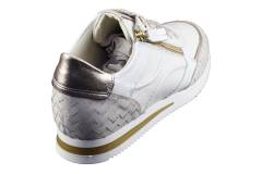 Dames  Sneakers/Veterschoen DL Sport 5669.Zago Beige. Direct leverbaar uit de webshop van Reese Schoenmode.