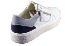 Dames  Sneakers/Veterschoen DL Sport 6210.Vit.Bianco. Direct leverbaar uit de webshop van Reese Schoenmode.