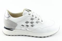 Dames  Sneakers/Veterschoen DL Sport 5263.Vit.Bianco. Direct leverbaar uit de webshop van Reese Schoenmode.