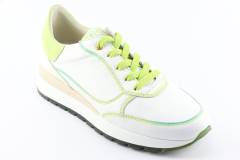 Dames  Sneakers/Veterschoen DL Sport 5645.Deer Bianco Adro. Direct leverbaar uit de webshop van Reese Schoenmode.