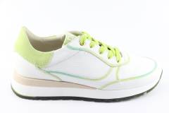 Dames  Sneakers/Veterschoen DL Sport 5645.Deer Bianco Adro. Direct leverbaar uit de webshop van Reese Schoenmode.