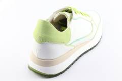 Dames  Sneakers/Veterschoen DL Sport 5645.Deer Bianco Adro. Direct leverbaar uit de webshop van Reese Schoenmode.