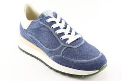 Dames  Sneakers/Veterschoen DL Sport 5647.Jeans. Direct leverbaar uit de webshop van Reese Schoenmode.