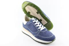 Dames  Sneakers/Veterschoen DL Sport 5647.Jeans. Direct leverbaar uit de webshop van Reese Schoenmode.