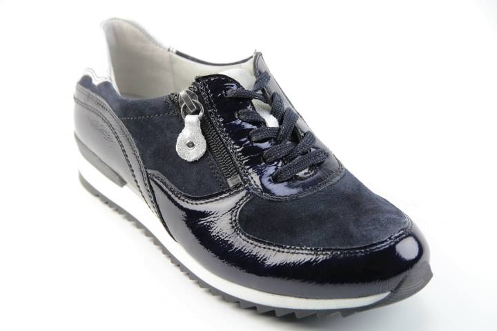 Dames  Sneakers/Veterschoen  Waldlaufer Hurly 370013.701-878. Direct leverbaar uit de webshop van Reese Schoenmode.