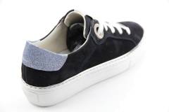 Dames  Sneakers/Veterschoen DL Sport 3802.BLU. Direct leverbaar uit de webshop van Reese Schoenmode.