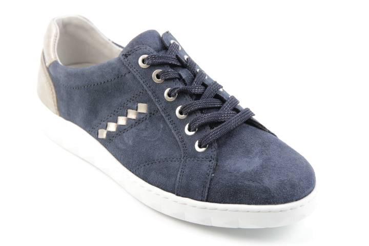 Dames  Sneakers/Veterschoen Waldlaufer HERNE 921004.400-021. Direct leverbaar uit de webshop van Reese Schoenmode.