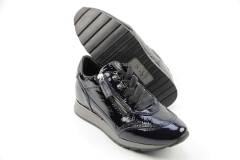Dames  Sneakers/Veterschoen  DL Sport 4038.BLU. Direct leverbaar uit de webshop van Reese Schoenmode.