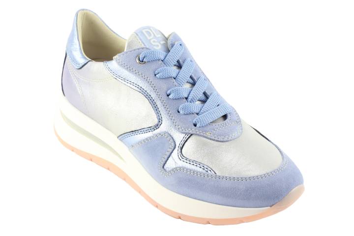 Dames  Sneakers/Veterschoen DL Sport 6562.Vel.Illusion. Direct leverbaar uit de webshop van Reese Schoenmode.