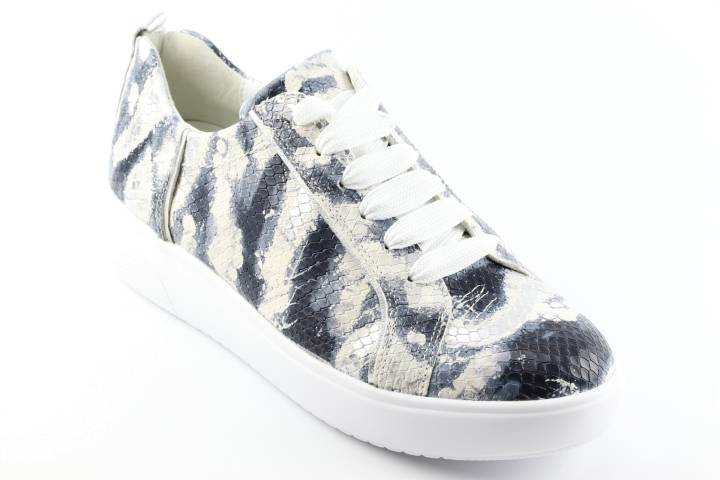 Dames  Sneakers/Veterschoen Waldlaufer H-Vivien 763001.234-217. Direct leverbaar uit de webshop van Reese Schoenmode.