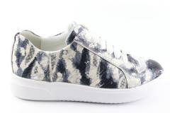 Dames  Sneakers/Veterschoen Waldlaufer H-Vivien 763001.234-217. Direct leverbaar uit de webshop van Reese Schoenmode.