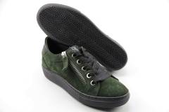 Dames  Sneakers/Veterschoen DL Sport 3608.VERDE. Direct leverbaar uit de webshop van Reese Schoenmode.