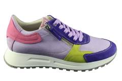 Dames  Sneakers/Veterschoen DL Sport 6202.Vel.Viola. Direct leverbaar uit de webshop van Reese Schoenmode.