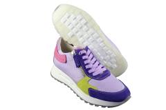 Dames  Sneakers/Veterschoen DL Sport 6202.Vel.Viola. Direct leverbaar uit de webshop van Reese Schoenmode.