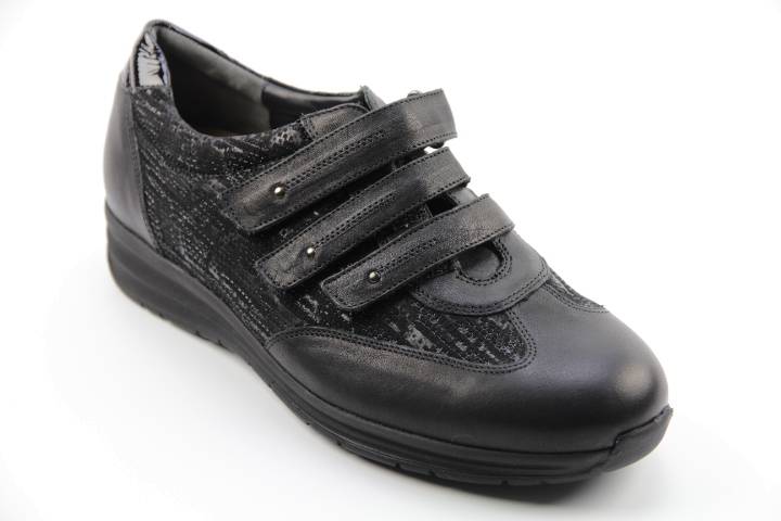 Dames  Klitteband schoenen Durea 6155.6905. Direct leverbaar uit de webshop van Reese Schoenmode.