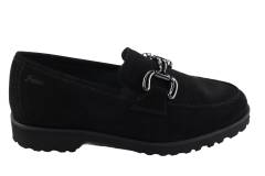 Dames  Instappers Sioux Meredith.41361 Schwarz. Direct leverbaar uit de webshop van Reese Schoenmode.