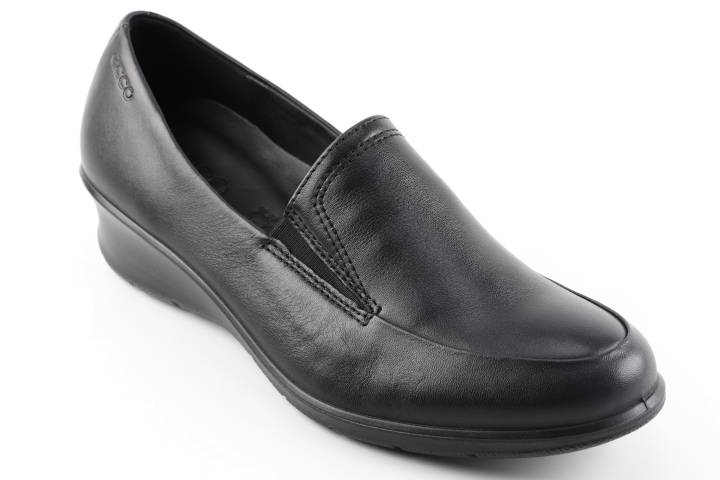 Dames  Instappers Ecco Felicia 217053.01001. Direct leverbaar uit de webshop van Reese Schoenmode.