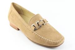 Dames  Instappers Sioux Cambria.66086 Camel. Direct leverbaar uit de webshop van Reese Schoenmode.