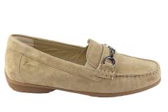 Dames  Instappers Sioux Cortizia.40162 Camel. Direct leverbaar uit de webshop van Reese Schoenmode.