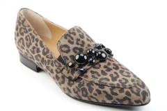 Dames  Instappers Marcos Nalini 181007.LEOPARDINO 069. Direct leverbaar uit de webshop van Reese Schoenmode.