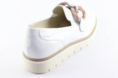 Dames  Instappers DL Sport 5691.Naplak Bianco. Direct leverbaar uit de webshop van Reese Schoenmode.