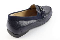 Dames  Instappers Sioux Cortizia.66973 Indigo. Direct leverbaar uit de webshop van Reese Schoenmode.