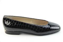 Dames  Ballerina's Marcos Nalini 369 G.Cocco Bengala Nero. Direct leverbaar uit de webshop van Reese Schoenmode.