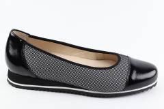 Dames  Ballerina's Hassia Piacenza 301627.0102. Direct leverbaar uit de webshop van Reese Schoenmode.