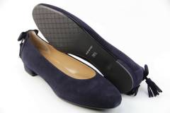 Dames  Ballerina's Marcos Nalini 2850.CAM.92 BLU. Direct leverbaar uit de webshop van Reese Schoenmode.