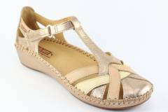 Dames  Band pumps Pikolinos Vallarta 0732CLC2.Champagne. Direct leverbaar uit de webshop van Reese Schoenmode.