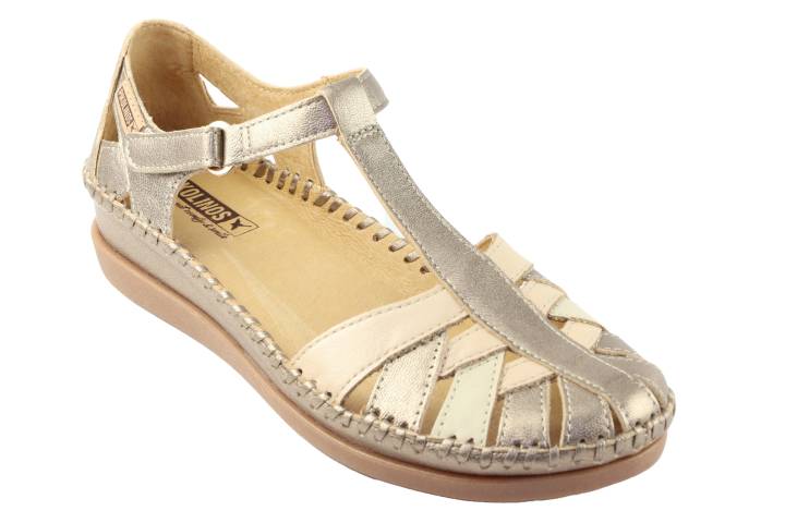 Dames  Band pumps Pikolinos Cadaques.Stone 0705CLC1. Direct leverbaar uit de webshop van Reese Schoenmode.