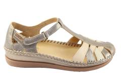 Dames  Band pumps Pikolinos Cadaques.Stone 0705CLC1. Direct leverbaar uit de webshop van Reese Schoenmode.
