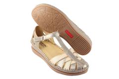 Dames  Band pumps Pikolinos Cadaques.Stone 0705CLC1. Direct leverbaar uit de webshop van Reese Schoenmode.
