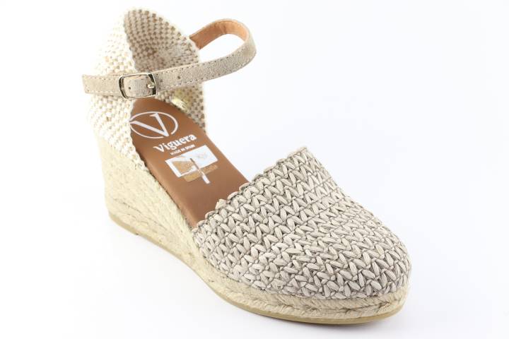 Dames  Band pumps Viguera 2070.Dakar Desert. Direct leverbaar uit de webshop van Reese Schoenmode.