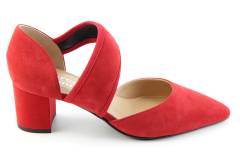 Dames  Band pumps Marcos Nalini 20E030.080 ROSSO. Direct leverbaar uit de webshop van Reese Schoenmode.