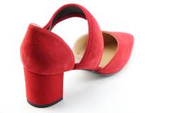 Dames  Band pumps Marcos Nalini 20E030.080 ROSSO. Direct leverbaar uit de webshop van Reese Schoenmode.