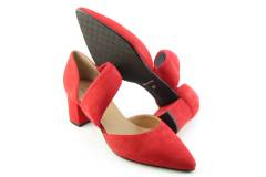 Dames  Band pumps Marcos Nalini 20E030.080 ROSSO. Direct leverbaar uit de webshop van Reese Schoenmode.