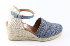 Dames  Band pumps Viguera 2070.Dakar Jeans. Direct leverbaar uit de webshop van Reese Schoenmode.